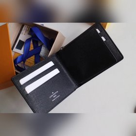 LV merigo кошелек Модель N41635 Изготовлен из знаковой ткани Dam