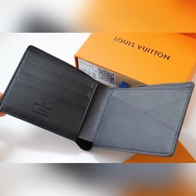 LV Multiple Кошелек Модель N63124 Изготовлен изысканной кожи Dami