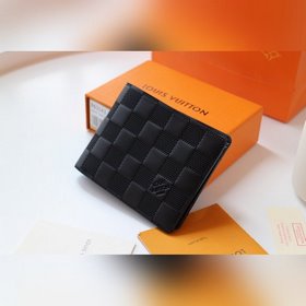 LV Multiple Кошелек Модель N63124 Изготовлен изысканной кожи Dami