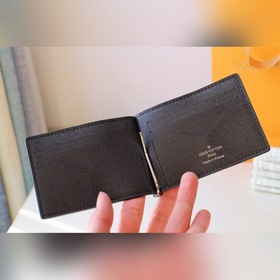 LV Кошелек для купюр Артикул M66543 Водяные волны Идеальное мест