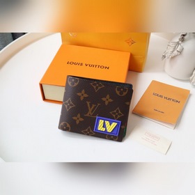 LV Артикул： M45789 MULTIPLE Кошелек Классическая ткань Monogram