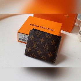 LV MULTIPLE Короткий кошелек Артикул： M60895 Вышивка Изготовлен 