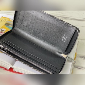 LV Модель Артикул： M30317 Черный кошелек с крестообразным узоро