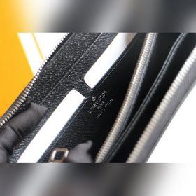 LV Кошелек на молнии, модель N60017, крестообразный узор Практичн