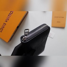 LV Кошелек на молнии, модель N60017, крестообразный узор Практичн