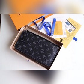 LV модель M61698 Zippy большой кошелек Высший класс Большой кошел