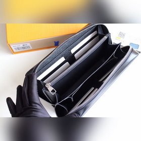 LV модель M61698 Zippy большой кошелек Высший класс Большой кошел