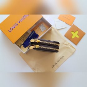 LV Двойной кошелек на молнии Модель M61723  Этот чрезвычайно пра