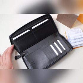 LV ZIPPY Кошелек на молнии Модель M62902 Элегантный и надежный к