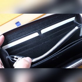 LV модель M67824  Кошелек на молнии ZlPPY Новейшая ограниченная
