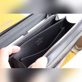 LV ZIPPY Большой кошелек Модель N41503 Сверхфункциональный Zippy