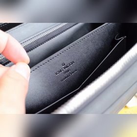 LV ZIPPY Большой кошелек Модель N41503 Кожа с тиснением Сверхфунк
