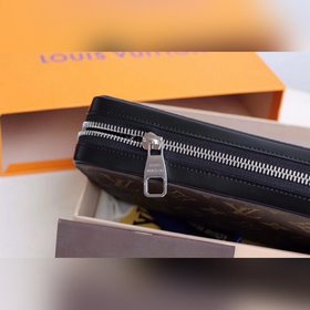 LV ZIPPY Большой кошелек Модель N41503 Сверхфункциональный Zippy 