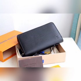 LV ZIPPY Большой кошелек Модель N41503 Сверхфункциональный Zippy