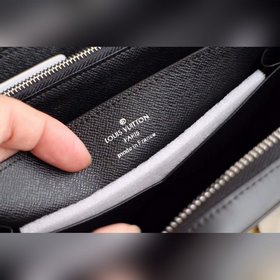 LV ZIPPY Большой кошелек Модель N41503 Сверхфункциональный Zippy 