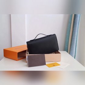 LV ZIPPY Большой кошелек Модель N41503 Сверхфункциональный Zippy 