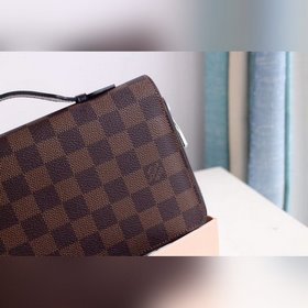 LV ZIPPY Большой кошелек Модель N41503 Сверхфункциональный Zippy 