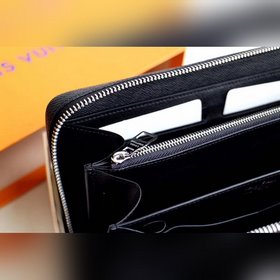 LV ZIPPY Большой кошелек Модель N41503 Сверхфункциональный Zippy 