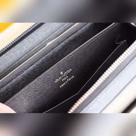 LV ZIPPY Большой кошелек Модель N41503 Сверхфункциональный Zippy 