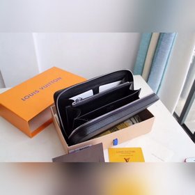 LV ZIPPY Большой кошелек Модель N41503 Сверхфункциональный Zippy 