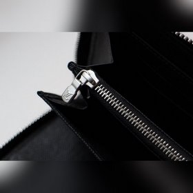LV Модель N60111 Черный цветок Zippy Organizer кошелек на молнии 