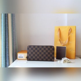 LV ZIPPY ORGANIZER Кошелек на молнии Модель N60111 Классический к