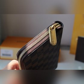 LV ZIPPY ORGANIZER Кошелек на молнии Модель N60111 Классический к