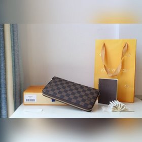 LV ZIPPY ORGANIZER Кошелек на молнии Модель N60111 Классический к