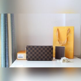 LV ZIPPY ORGANIZER Кошелек на молнии Модель N60111 Классический к