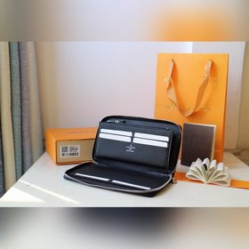 LV ZIPPY ORGANIZER Кошелек на молнии Модель N60111 Крестообразная
