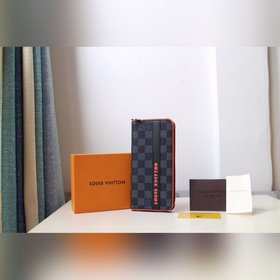 LV ZIPPY Кошелек с вертикальной застежкой-молнией Модель N63095 К