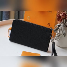 LV Zippy Dragonne кошелек на молнии Модель N69409 Крест В честь 