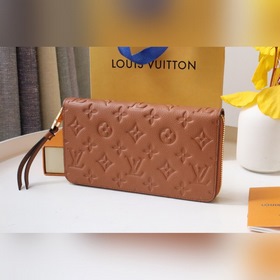 LV Zippy кошелек на молнии Артикул： M82121 Классический кошелек