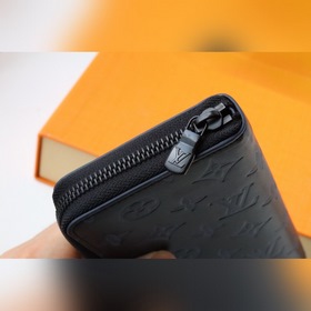 LV [Кошелек с тиснением и вертикальной застежкой-молнией ZIPPY] 