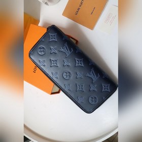 LV [Кошелек с тиснением и вертикальной застежкой-молнией ZIPPY] 