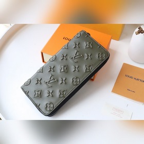 LV Артикул： M80505 Кошелек с прямой застежкой-молнией Этот прямо