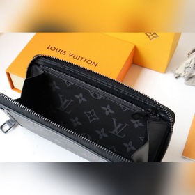 LV Артикул： M80558 Кошелек на молнии Вдохновлен мужской сумкой 