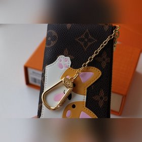 LV Кошелек для ключей Артикул： M62650 Ручная работа Элегантный