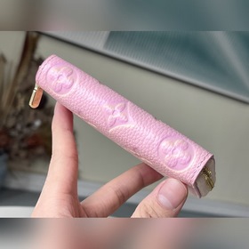 LV Артикул： M81467 Розовый кожаный кошелек Серия кошельков Специ
