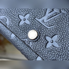 LV Артикул： M80944 Синий Кошелек Тонкая тисненная отделка, метал