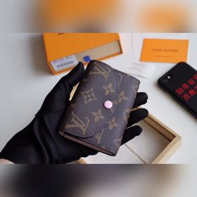 LV Модель M41939 Разноцветный кошелек в форме конверта Компактный
