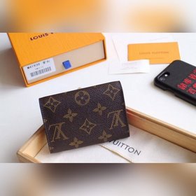 LV Модель M41939 Разноцветный кошелек-конверт Компактный, но чре