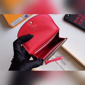 LV Модель M41939 Разноцветный кошелек-конверт Компактный, но чре