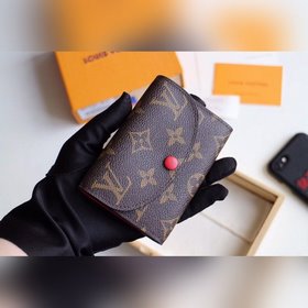 LV Модель M41939 Разноцветный кошелек-конверт Компактный, но чре
