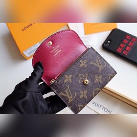 LV Модель M41939 Разноцветный кошелек-конверт Компактный, но чре