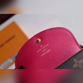 LV Модель M41939 Разноцветный кошелек в форме конверта Компактный