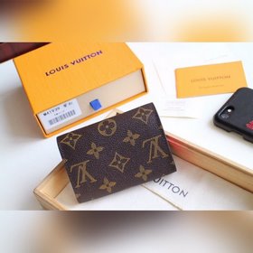 LV Модель M41939 Разноцветный кошелек в форме конверта Компактный