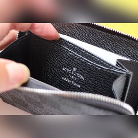 LV ZIPPY Кошелек на молнии Модель M60067 Идеальный выбор для гор