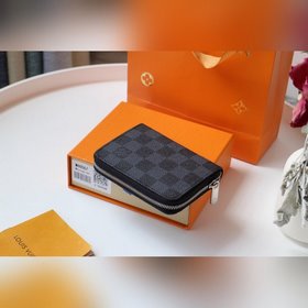 LV ZIPPY Кошелек на молнии Модель M60067 Идеальный выбор для гор