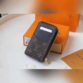 LV Многофункциональный карман для карт с застежкой-молнией, кошел